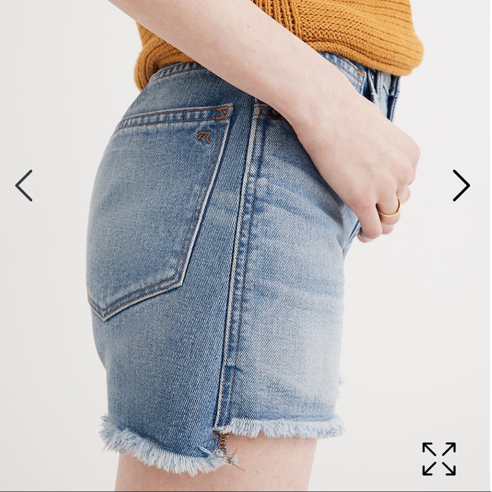 Madewell The Perfect Jean Short: Step-Hem Edition